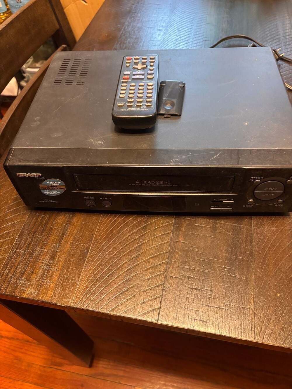 Sharp VC-A572U VCR Video Cassette Recorder with Remote